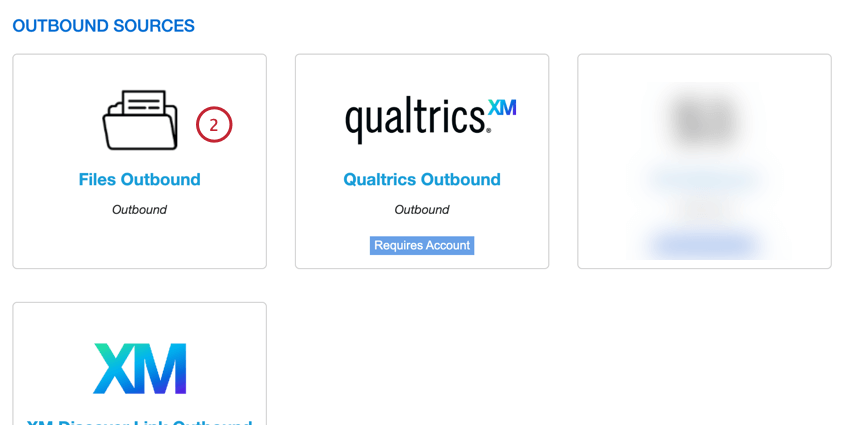 choosing the files outbound job