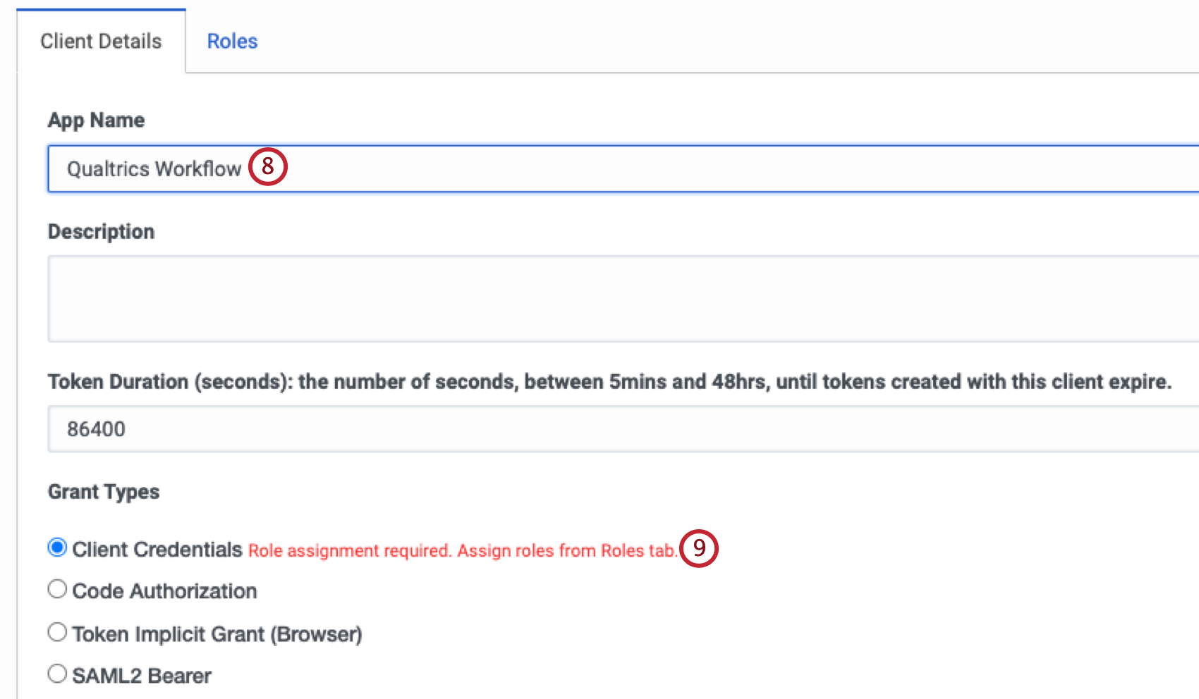 configurare un ruolo in Genesys