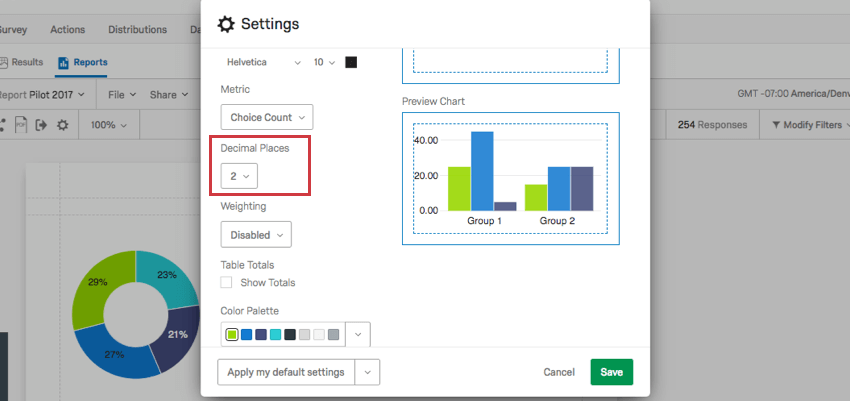 Champ des décimales