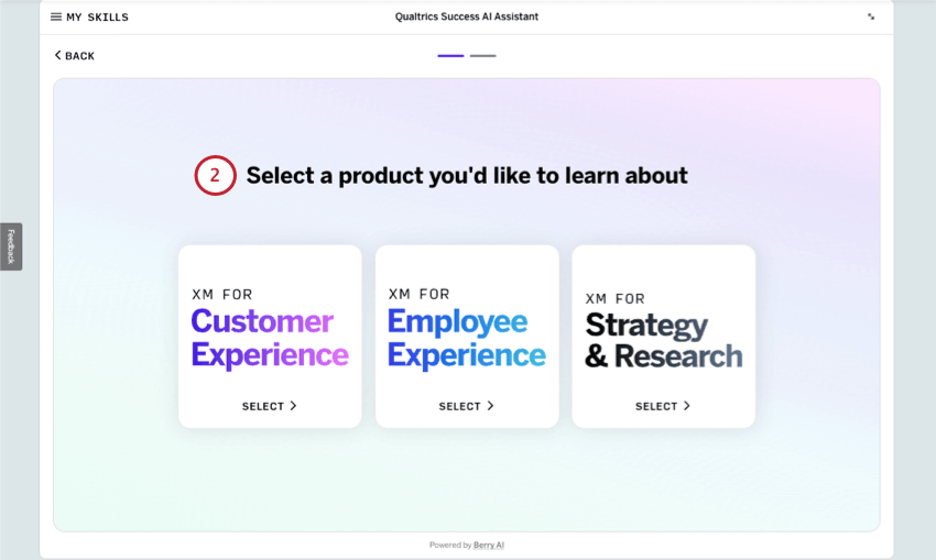 tuiles pour lexpérience client, lexpérience employé et la stratégie & research