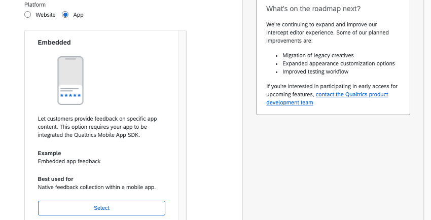 image de loption de plate-forme dapplication