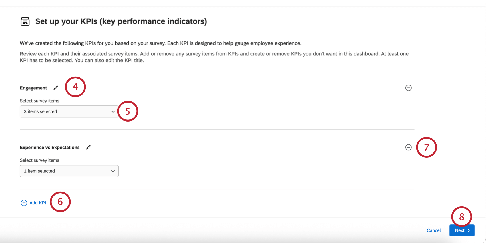 Elegir los KPI para el Tablero