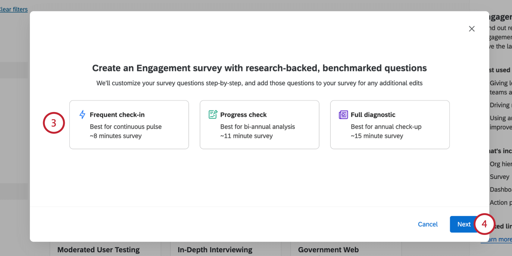 scelta del modello di engagement di base