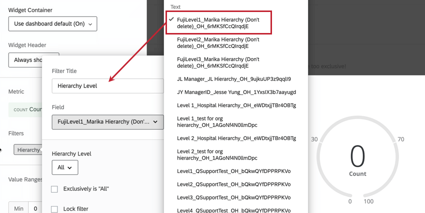 relabeling an org hierarchy field