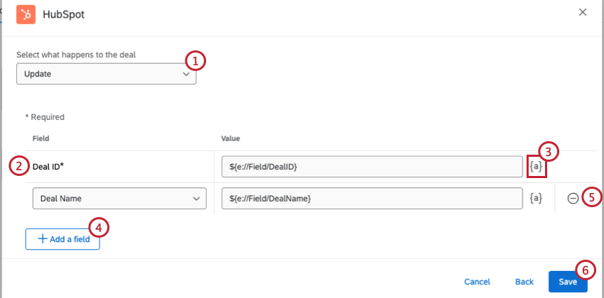 configuring a deals task