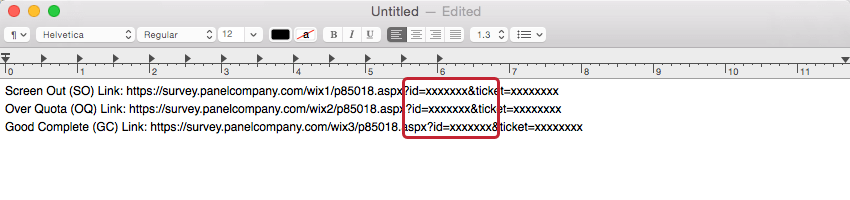 Texto ficticio para la primera identificación en el enlace de redireccionamiento