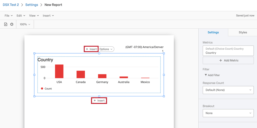 既存の図表の上下にある挿入ボタンの画像