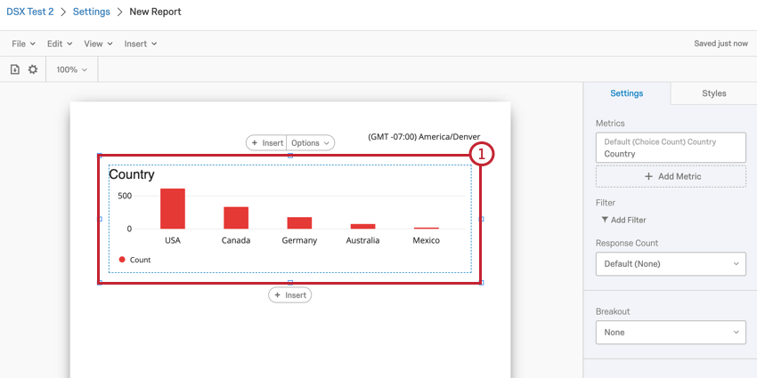 image of a bar chart visualization
