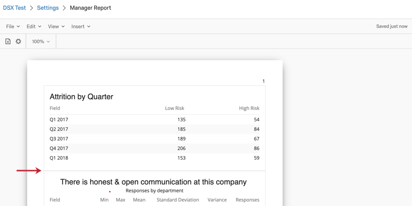 immagine di una visualizzazione con contorni