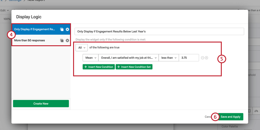 image of saved display logic