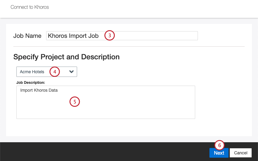ホロス・ジョブの命名と説明
