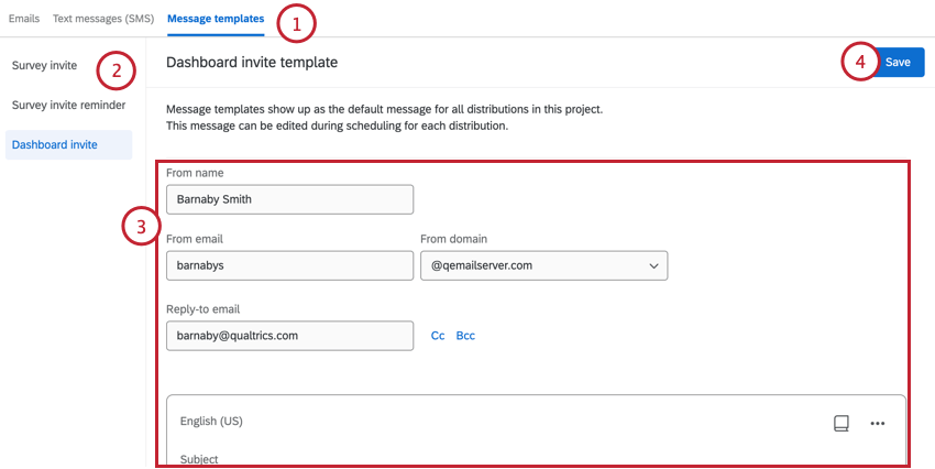 lutilisation dun modèle de message sur le cycle de vie