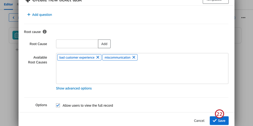 en cliquant sur enregistrer