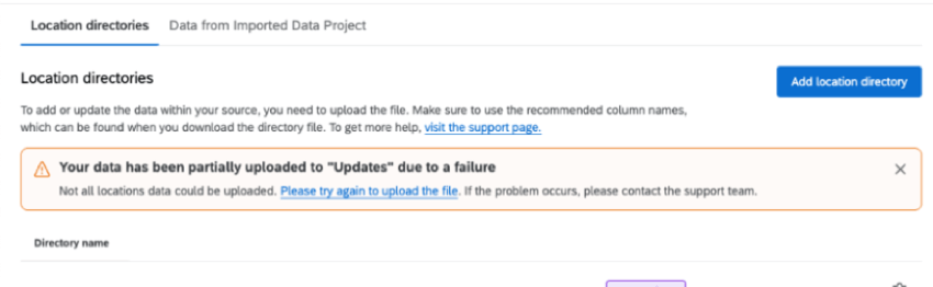 the summary of what was uploaded
