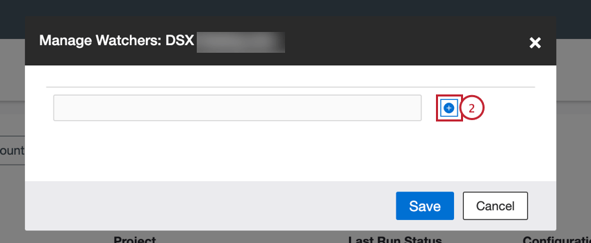 clicking the plus sign