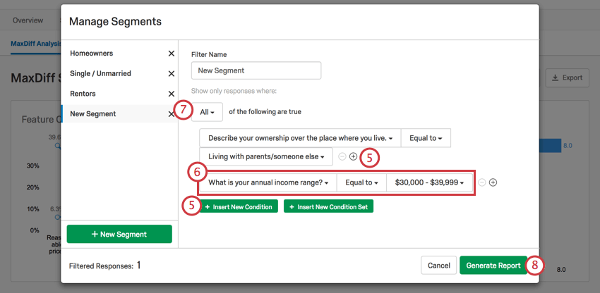 Additional condition added. Save in bottom-right with green button