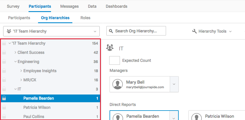fare clic e trascinare le unità per riorganizzarle