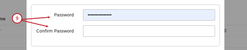 パスワード］ボックスと［パスワードの確認］ボックスに新しいパスワードを入力します。