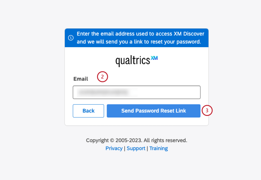 Invia il link per la reimpostazione della password