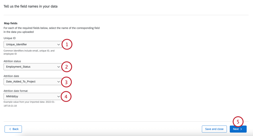 mapeamento de campos de atrito