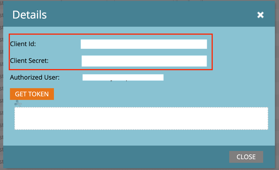 les champs "client id" et "client secret" dans marketo