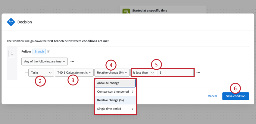 créer les conditions nécessaires à la réalisation de la tâche