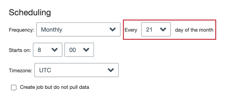 le choix dun calendrier mensuel