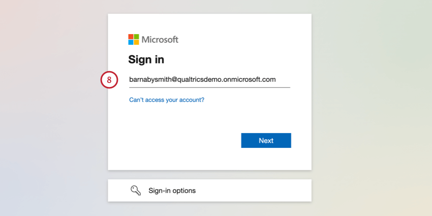 fazer login na sua conta do ms teams
