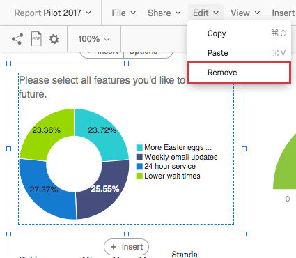Extension de loption dédition dans la barre doutils