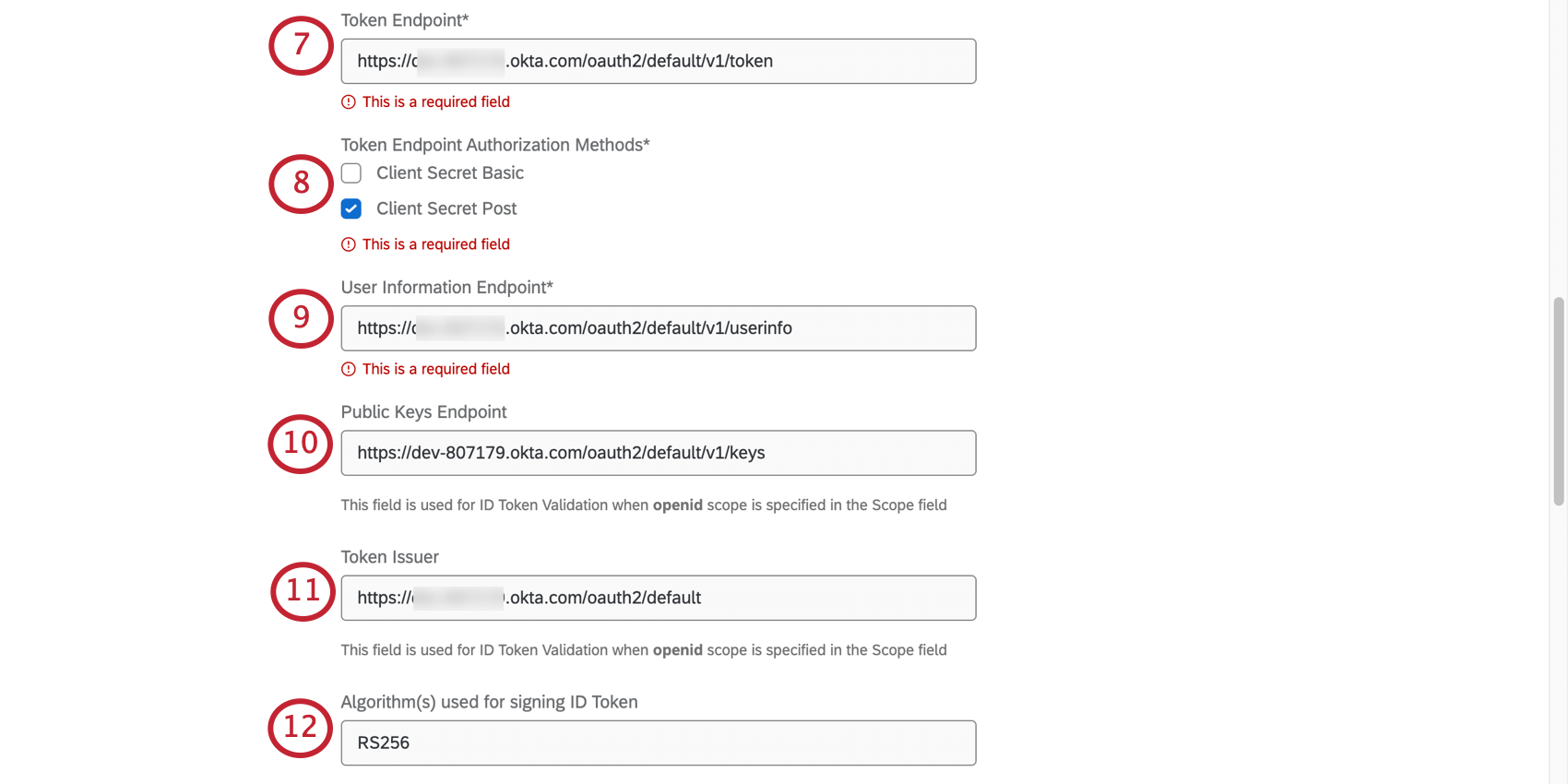 OAuth-2.0-Verbindung konfigurieren