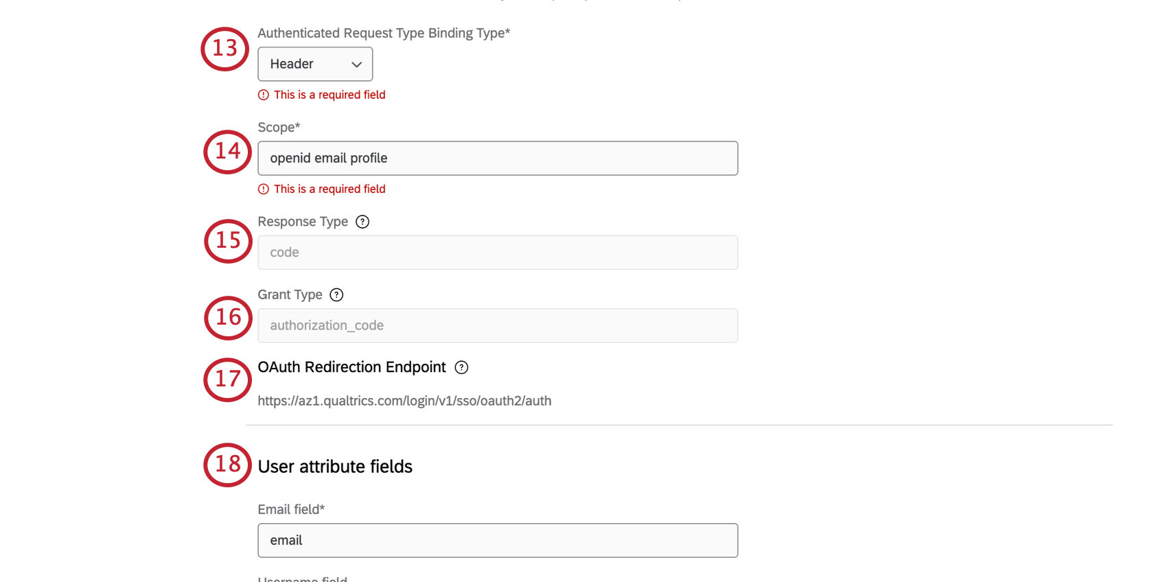 OAuth-2.0-Verbindung konfigurieren