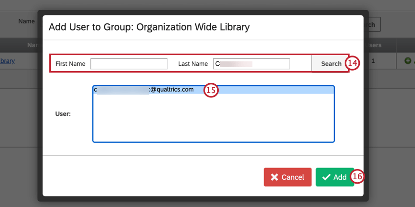 adding a user to the group