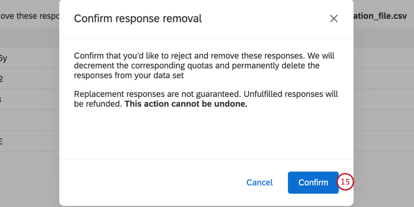 confirmação da reconciliação