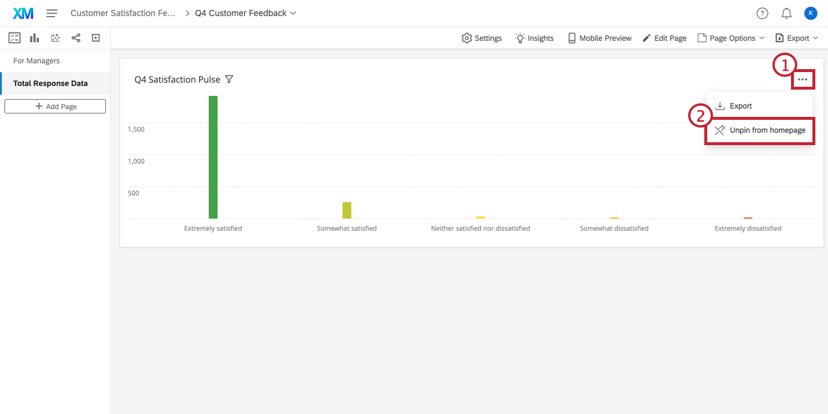 Pulsante di sblocco sul dashboard
