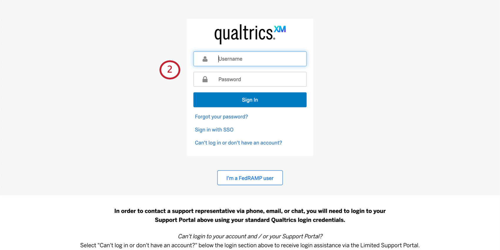 Página de logon para portal