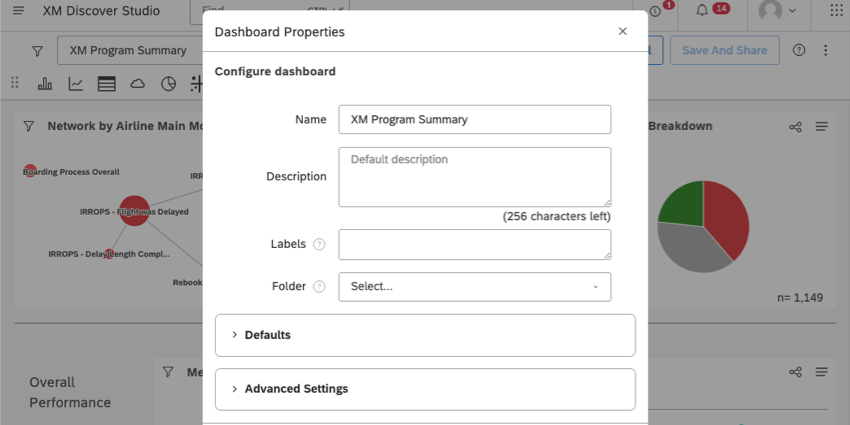 new window where you edit dashboard properties