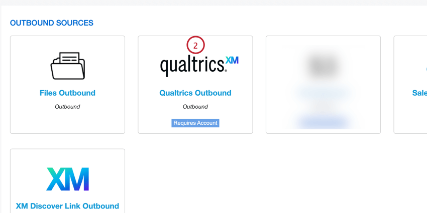 Auswahl des qualtrics