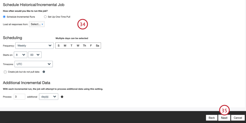 adding a job schedule