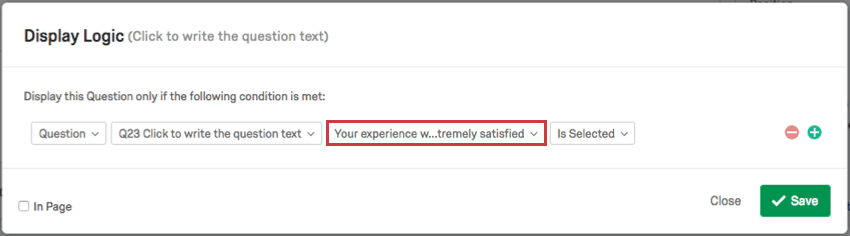Your experience with customer support - extremely satisfied is selected