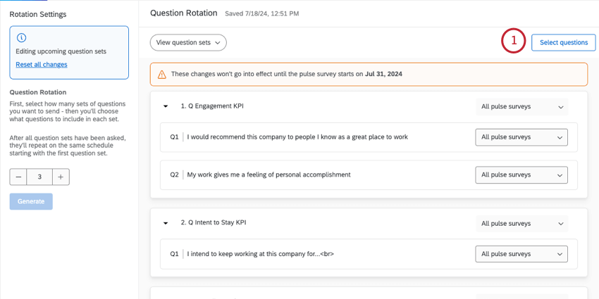 banner laranja na parte superior da página