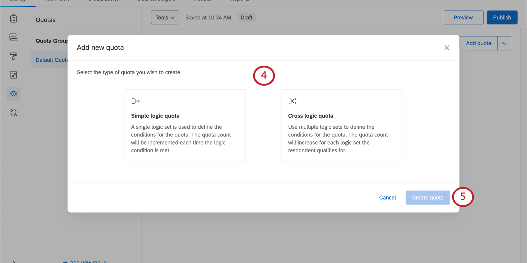 New window with 2 tiles to choose from