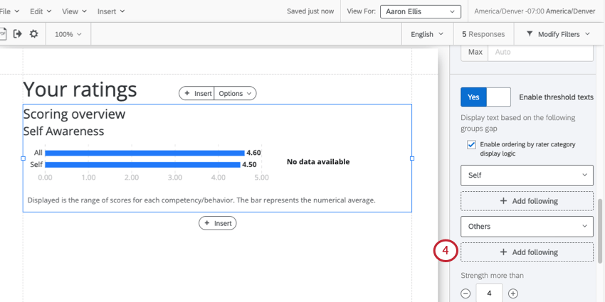 Adicione o seguinte botão após o menu suspenso Outros