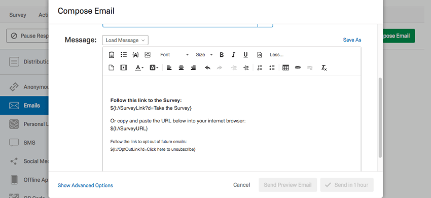 E-Mail-Rich-Content-Editor