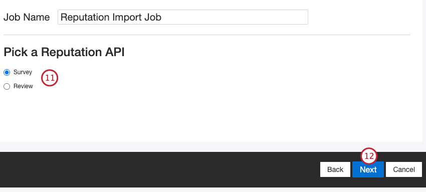 selecting a reputation api