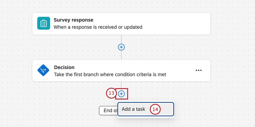 adding a task to the workflow