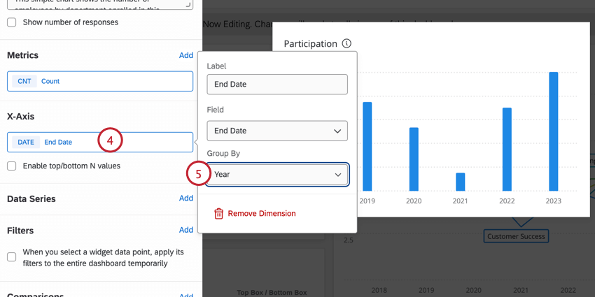 choosing a group option