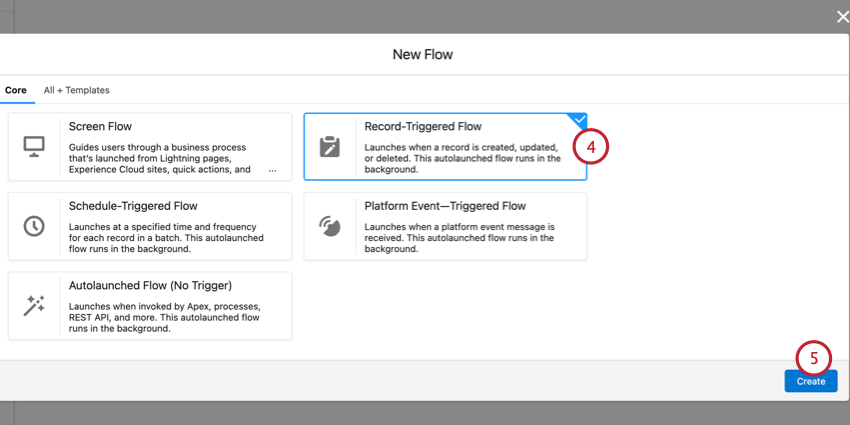 creating a record triggered flow