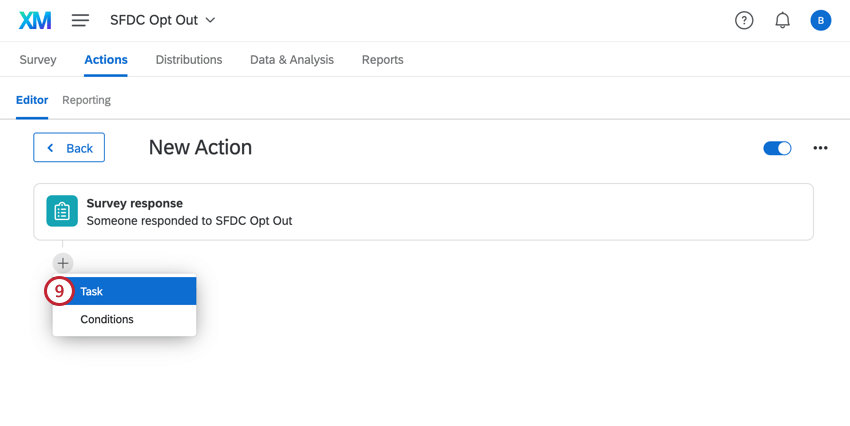Klicken Sie auf das Pluszeichen
