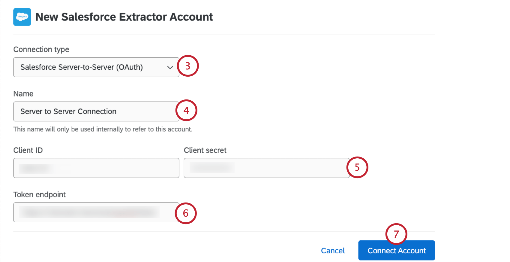 creating a server-to-server connection