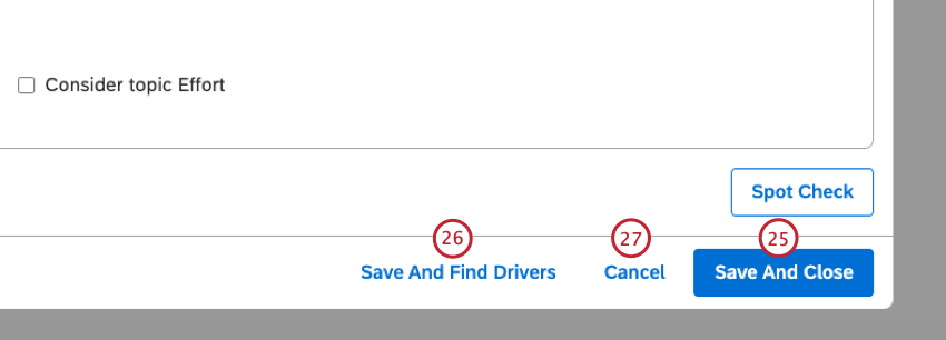 Clique em Save and Close (Salvar e fechar), Save and Find Drivers (Salvar e localizar drivers) ou Cancel (Cancelar).
